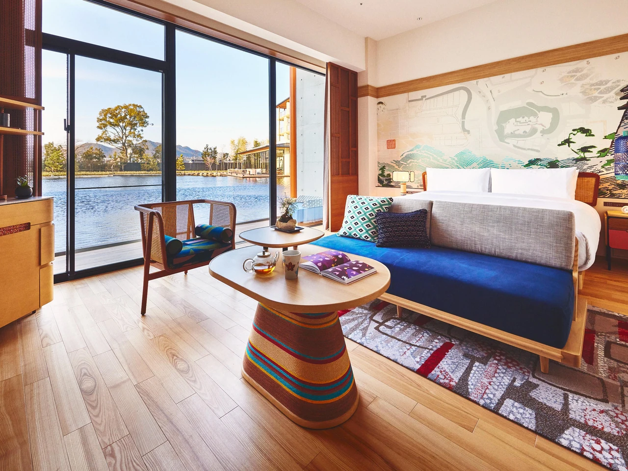 Hotel Indigo Inuyama Urakuen Garden · The hotel’s guest-room living and sleeping spaces